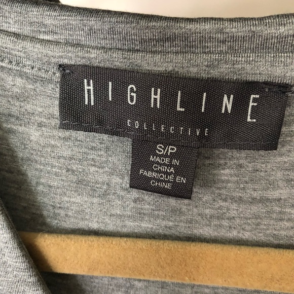 Highline v neck chocked muscle tee tank top - Picture 2 of 3
